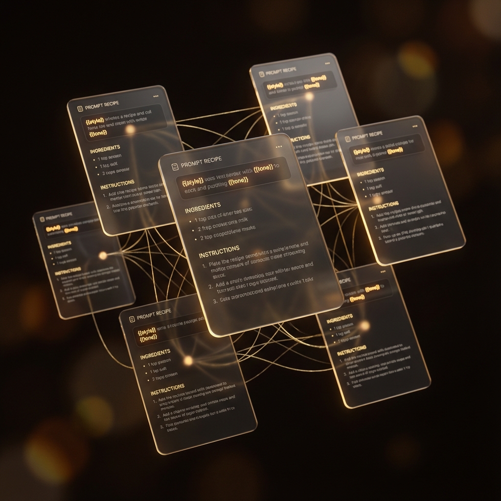 Recipes feature showcase